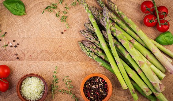 How to peel asparagus?