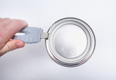 How to open a can without an opener?